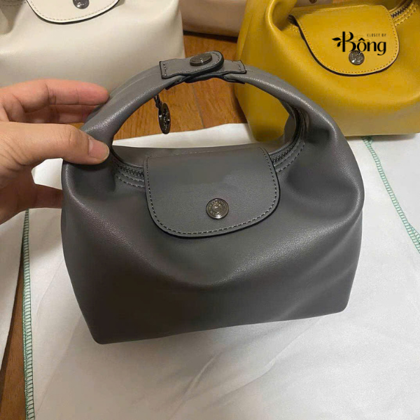 Túi Longchamp cặp lồng da