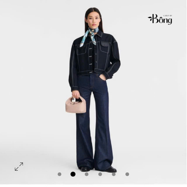 Túi Longchamp cặp lồng da