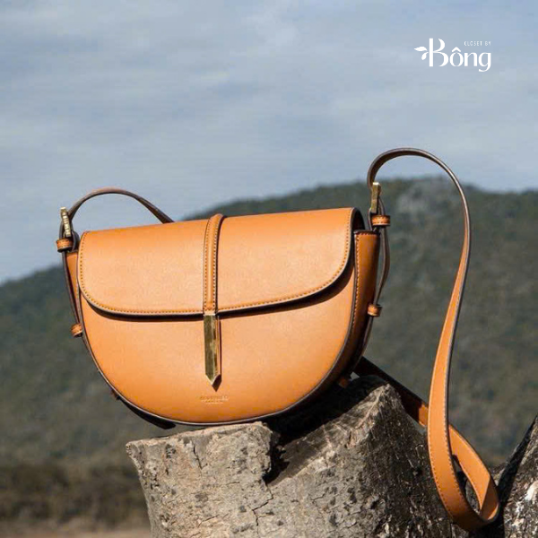 Túi Demellier vầng trăng sz24x17x8