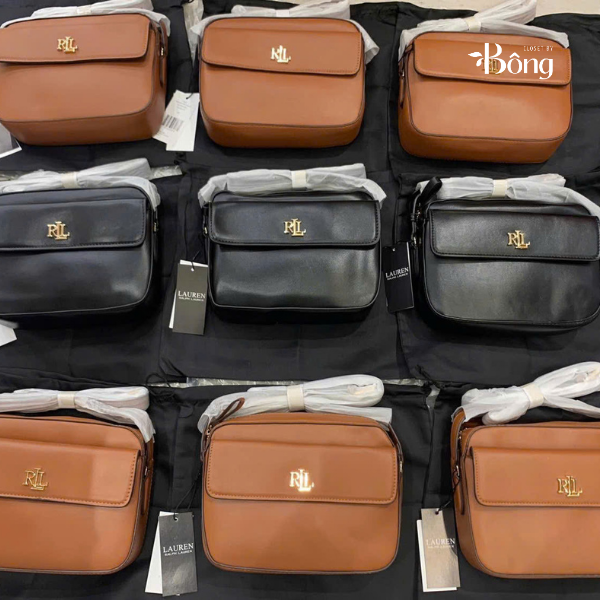 Túi camera bag Polo RL da thật tuồn auth fullbox