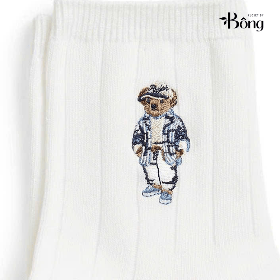 Tất Polo BEAR cổ cao 4 màu