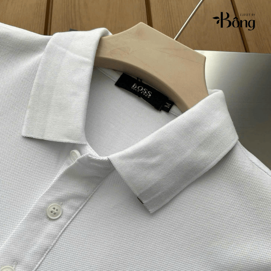 Polo BOSS cổ bẻ 3 màu bản VIP