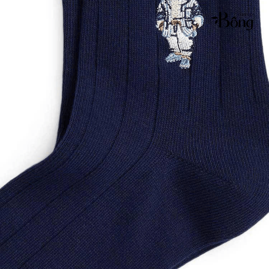 Tất Polo BEAR cổ cao 4 màu
