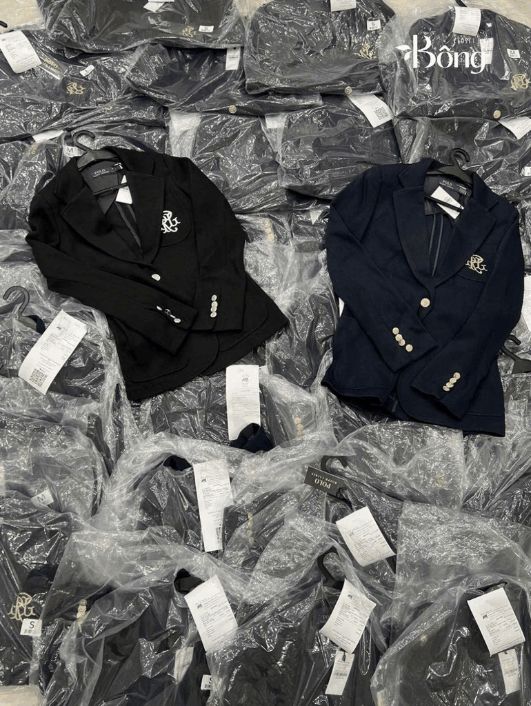 Blazer Polo RL tuồn auth 2 màu (Huy hiệu mới)