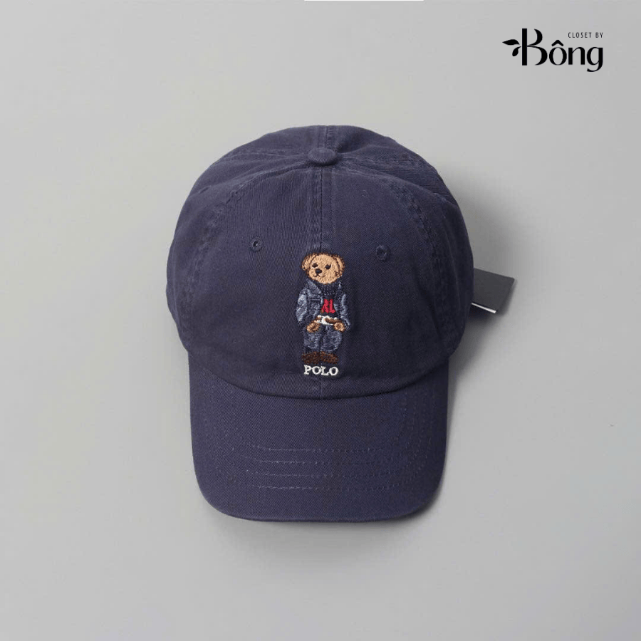 Mũ ball-cap Polo RL logo BEAR các màu