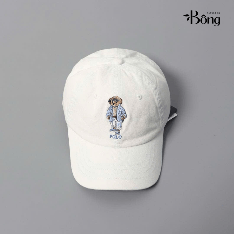 Mũ ball-cap Polo RL logo BEAR các màu