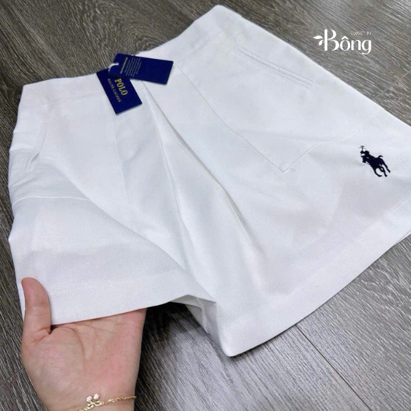 Chân váy đũi Polo 2 túi