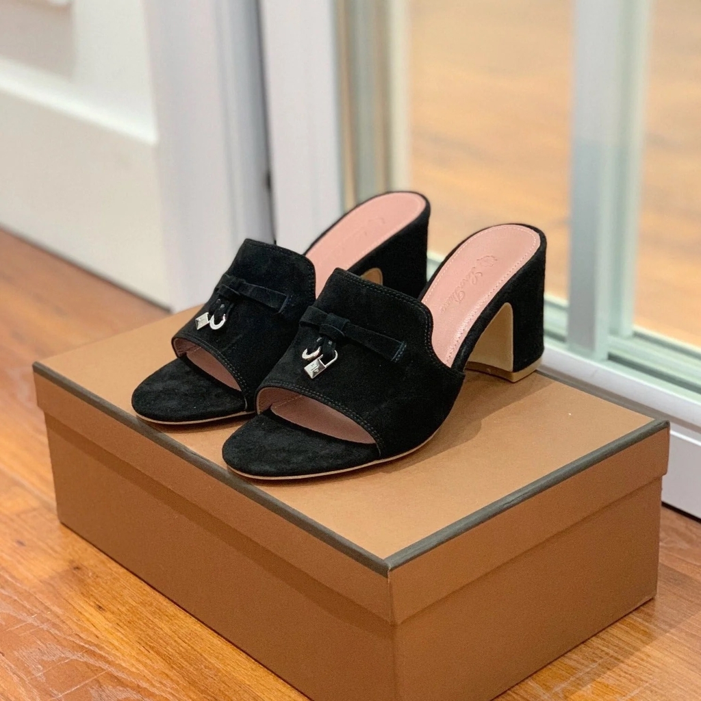 Summer Charms Sandal  Suede Goatskin