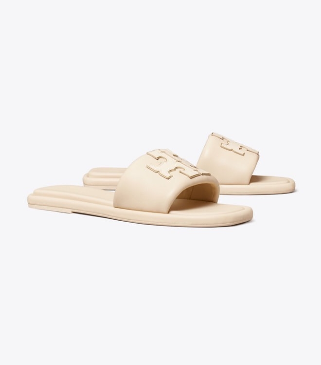 Dép da Tory Burch Eleanor T Monogram