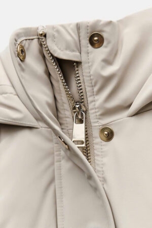 Jacket phao Zara dáng lửng