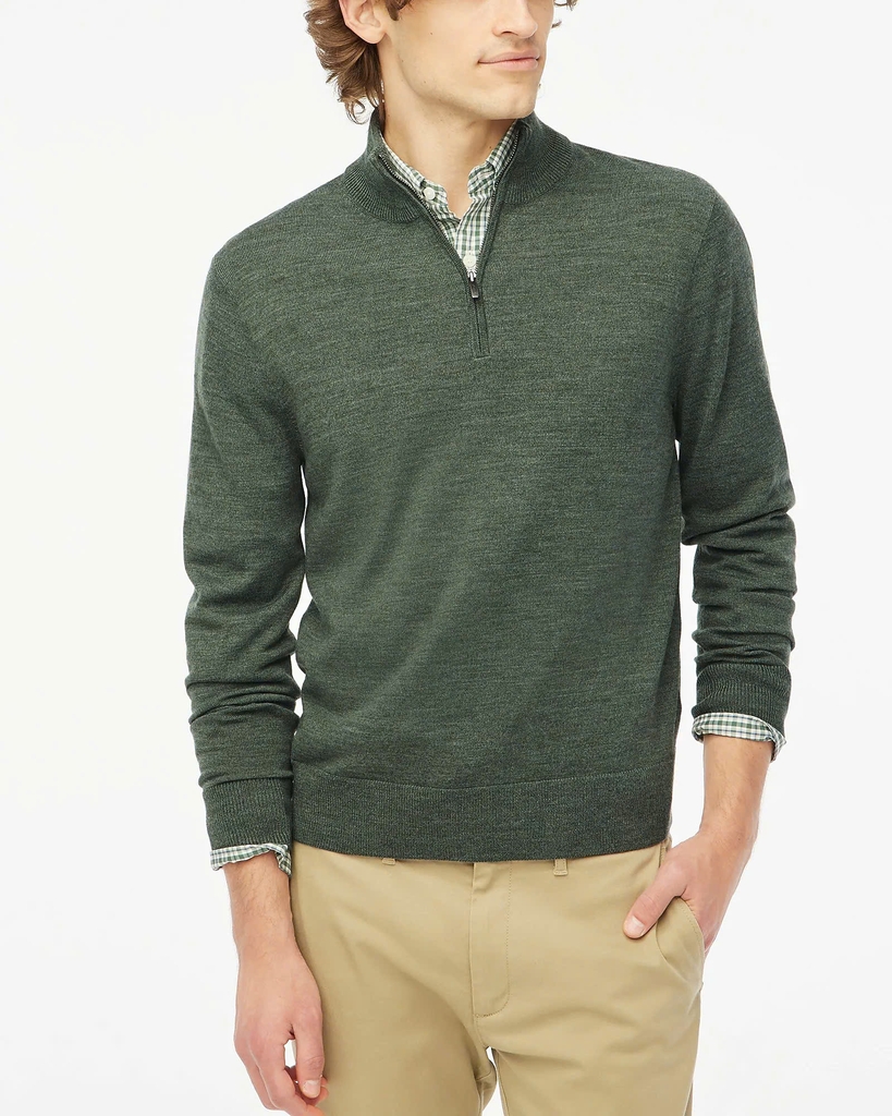 Áo len nam cổ trụ J Crew