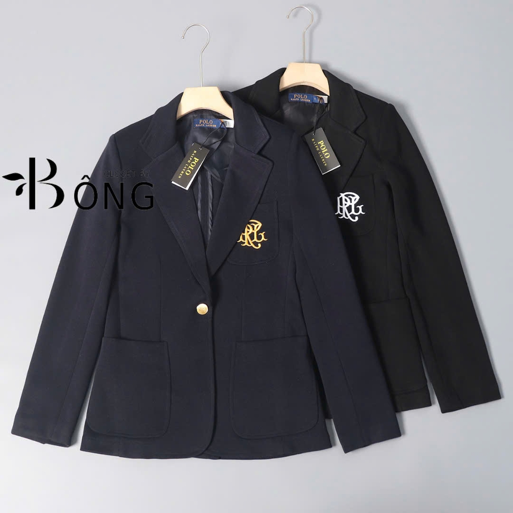 Blazer Polo RL tuồn auth 2 màu (Huy hiệu mới)