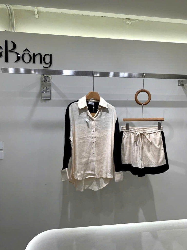 Set Sandro đũi beirge cải đen (không tách set)