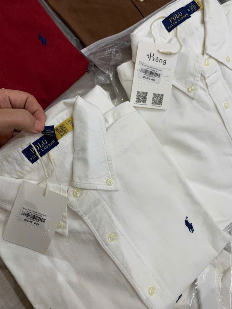 Sơ mi Polo cổ đức 100% cotton 4 màu