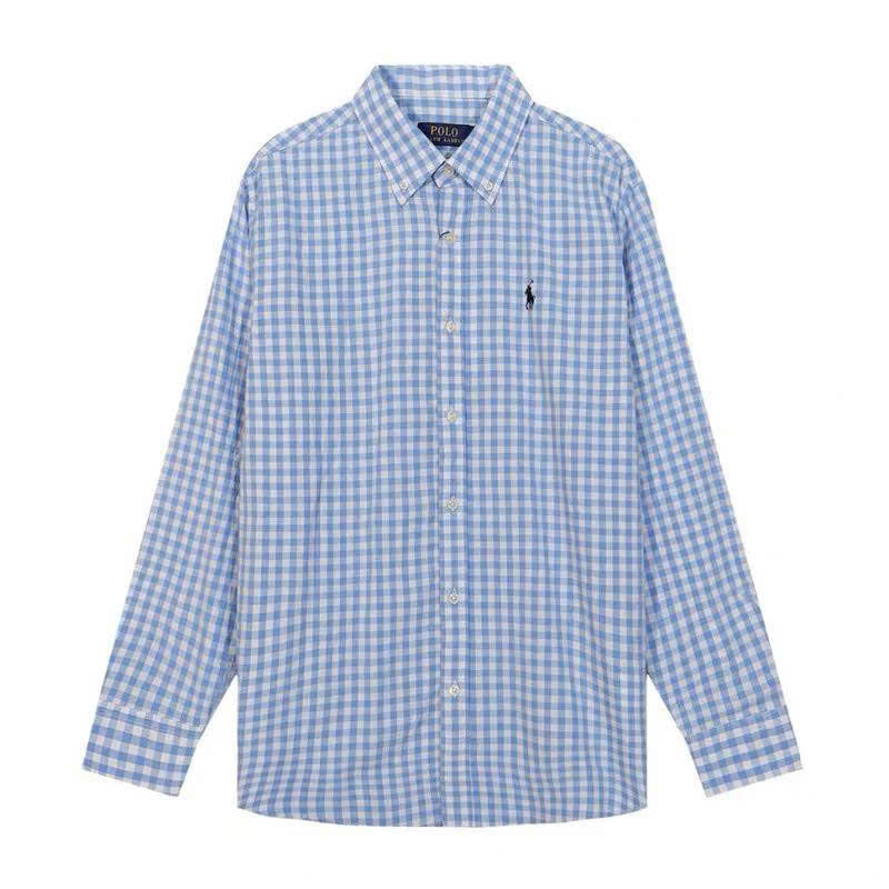 Sơ mi Polo RL kẻ cổ đức hàng tuồn auth full QR CODE