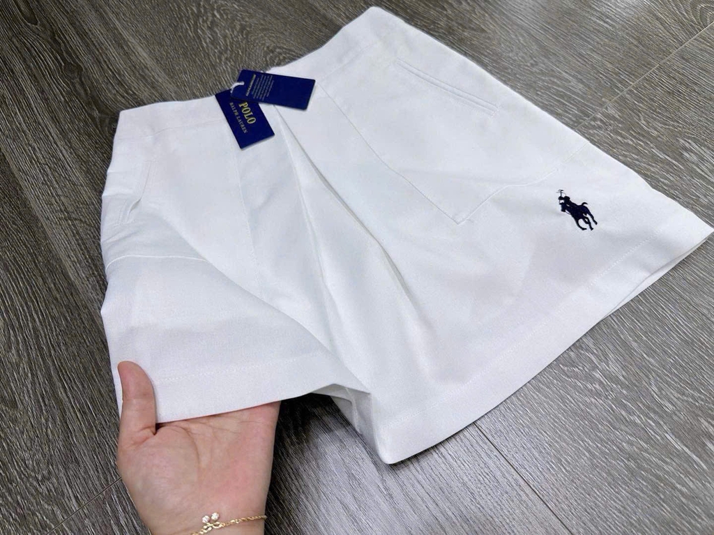 Chân váy đũi Polo 2 túi