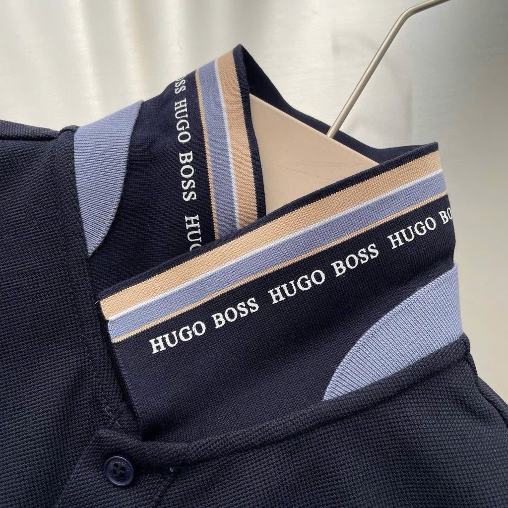 Polo BOSS cổ bẻ 3 màu bản VIP