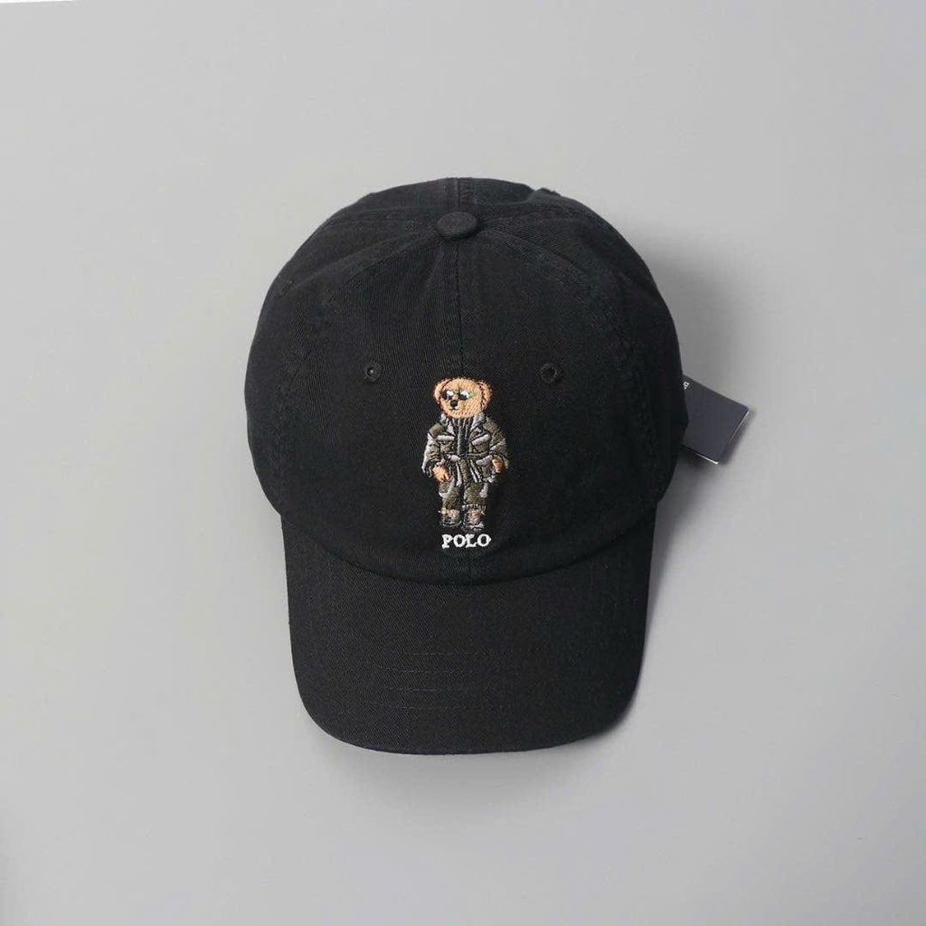 Mũ ball-cap Polo RL logo BEAR các màu