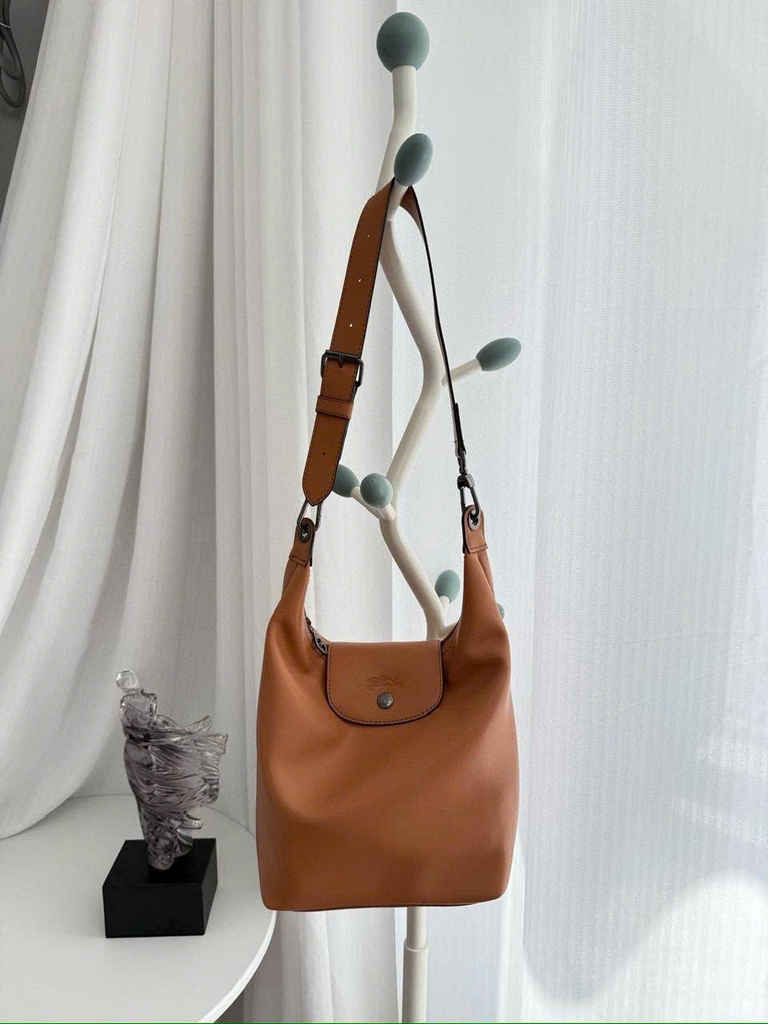 Túi Longchamp da trơn bản to Sz36x30x8 5 màu