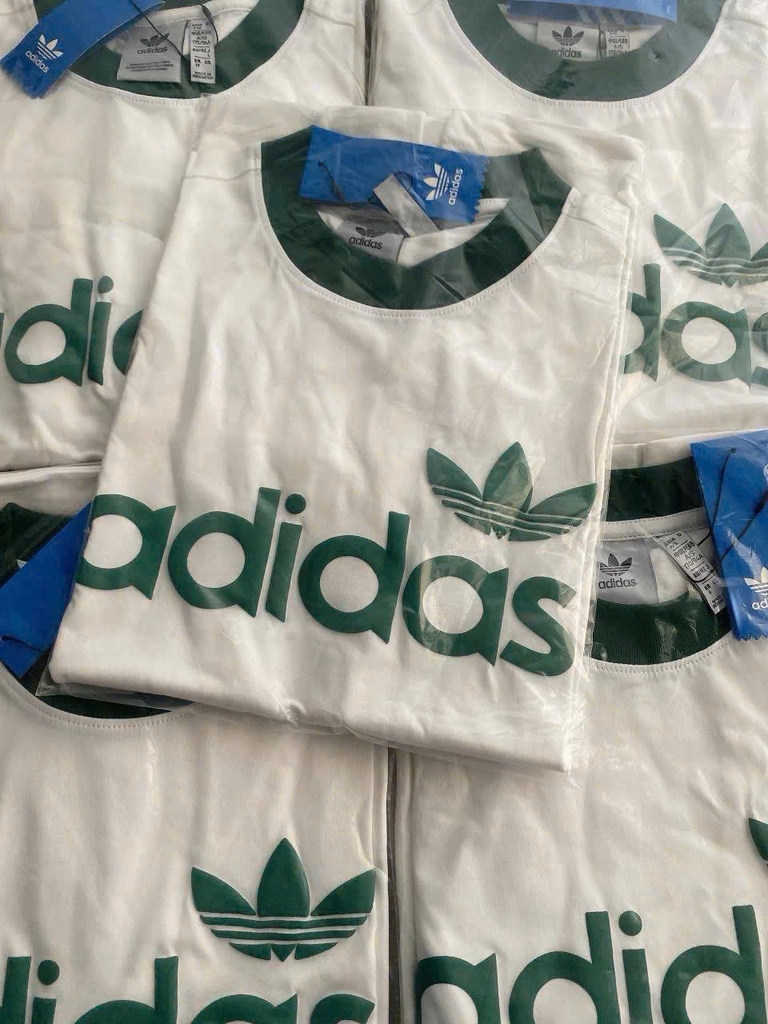 Tshirt ADIDAS hoạ tiết 3 lá xanh unisex