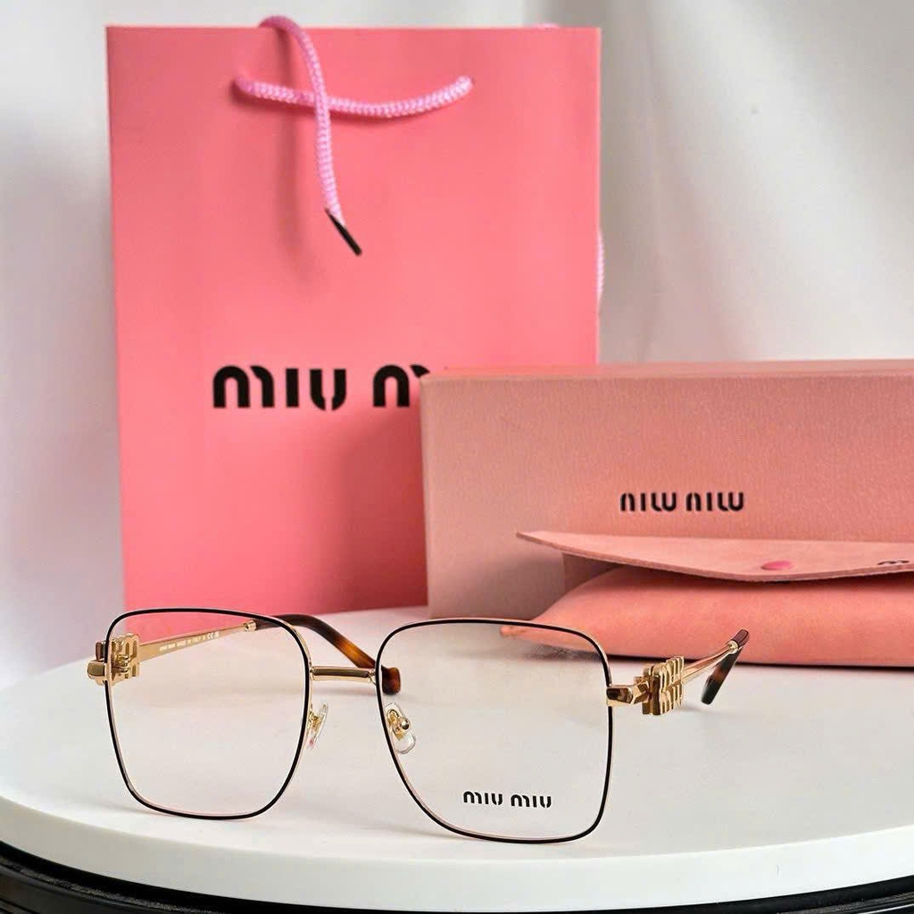 Kính Miumiu SMU 51XV gọng kim loại vuông 4 màu