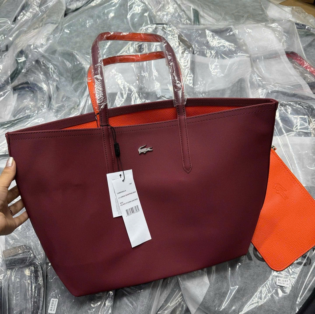 Túi Tote da sần Lascote 4 màu