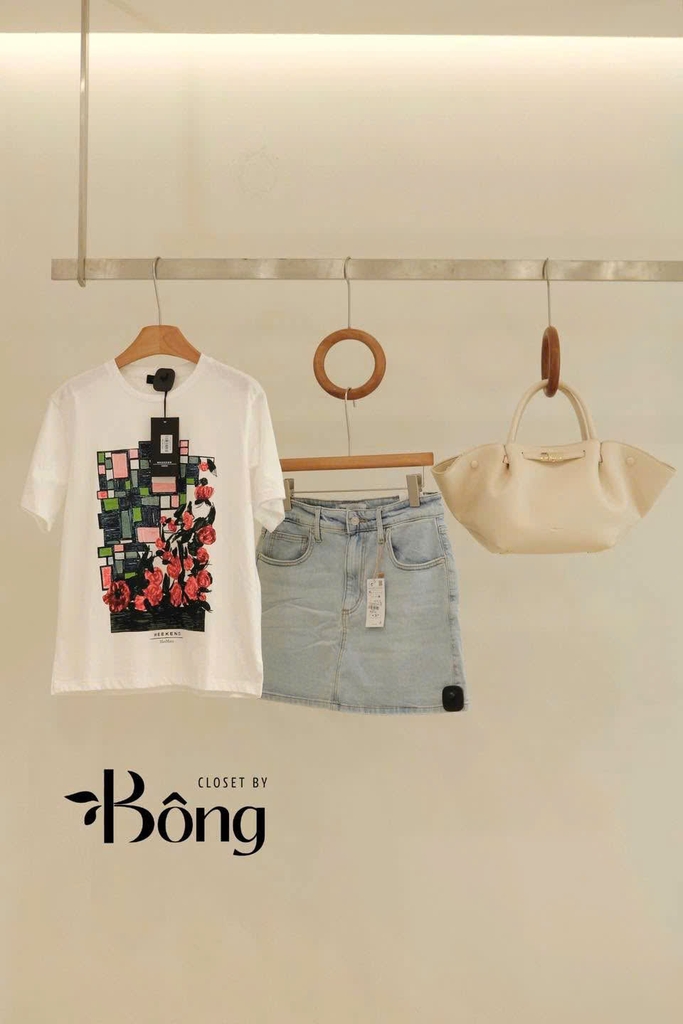 Tshirt Weekend Maxmara ROSE print