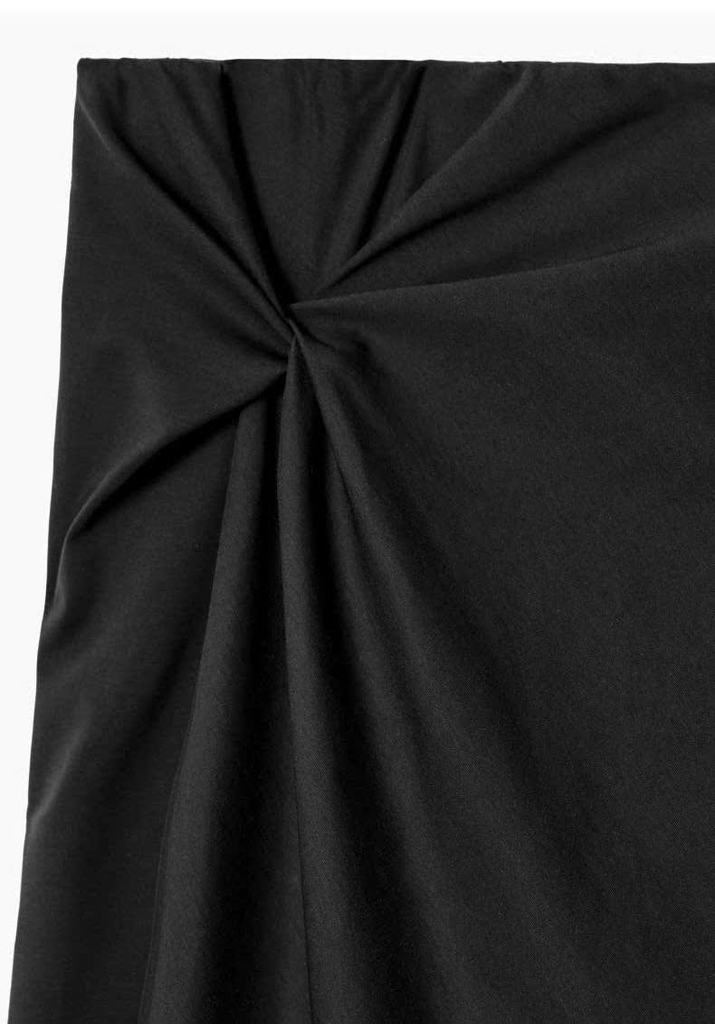 Váy MIDI chi tiết xoắn
