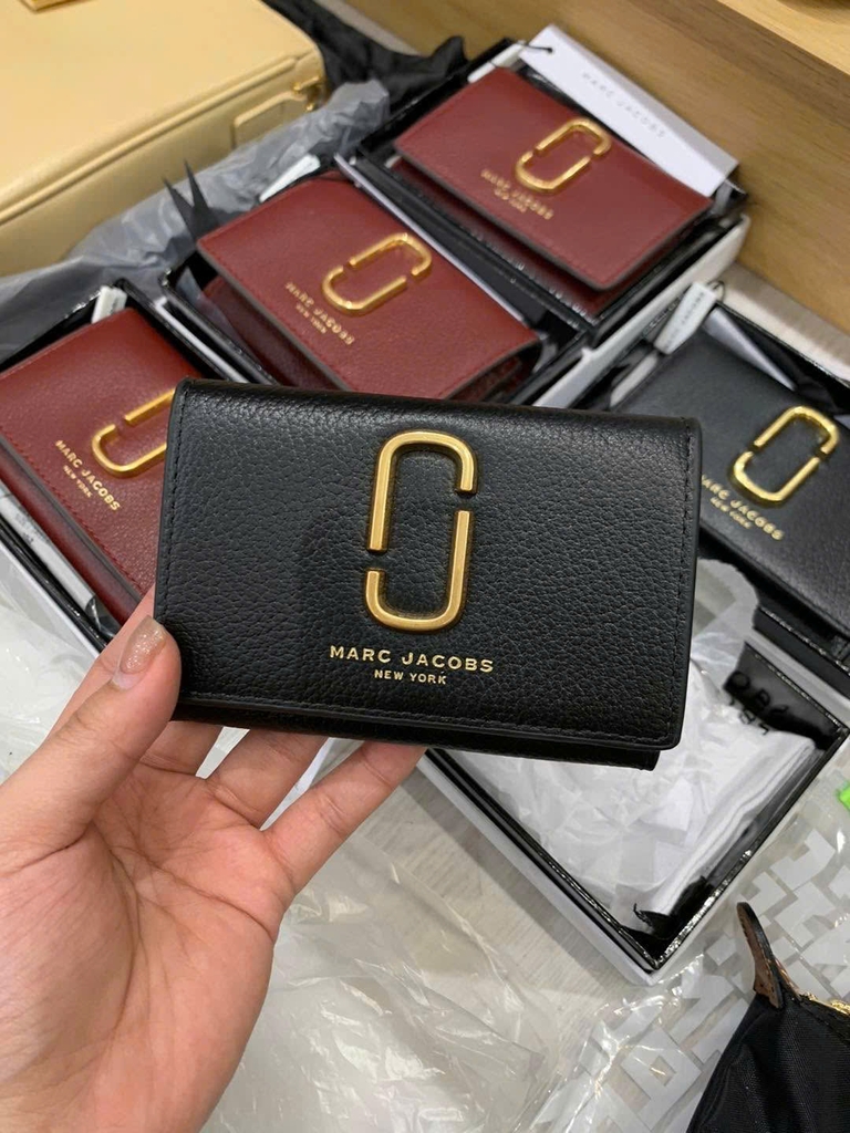 Ví da Marc Jacobs bản VIP 2 màu fullbox