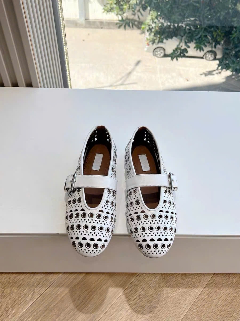 Giày BALLET bằn da cừu VIENNE có lỗ
