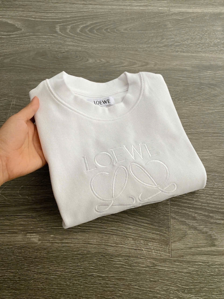 Croptop LOEWE cổ tròn 7 màu