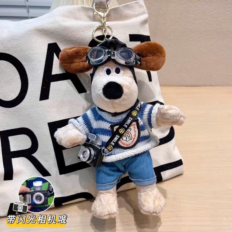 Charm túi Bear 5 màu xuất xịn