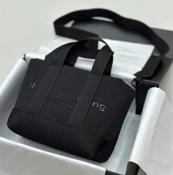 RYAN MINI TOTE BAG IN RIB KNIT