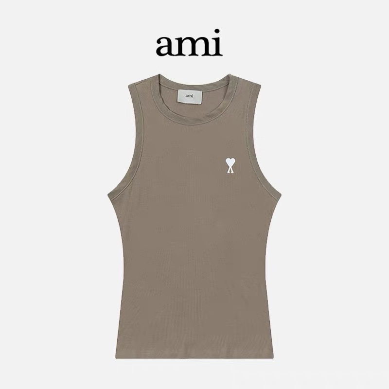 Áo sát nách AMI logo tim 4 màu