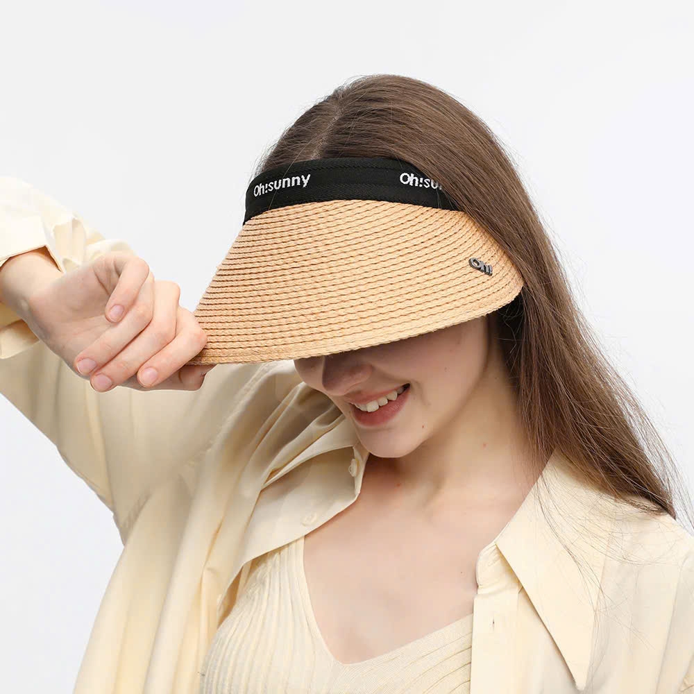 Mũ cói nửa đầu Oh Sunny