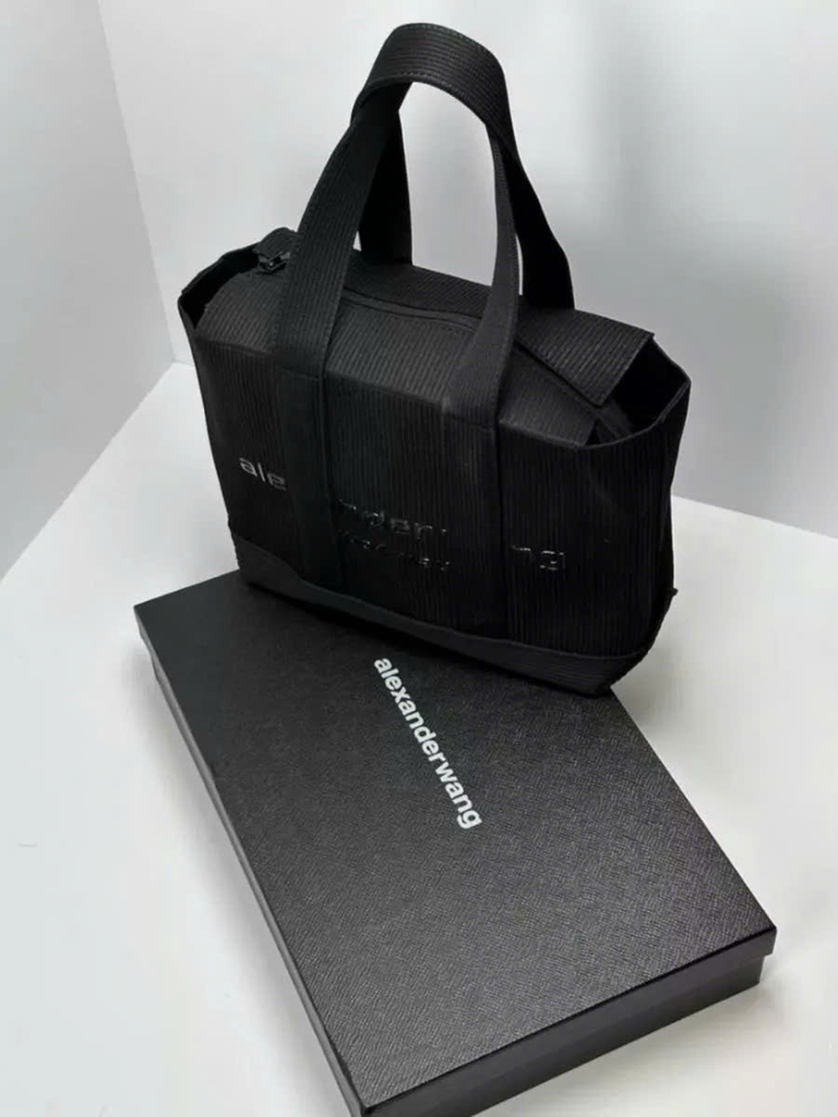 RYAN MINI TOTE BAG IN RIB KNIT
