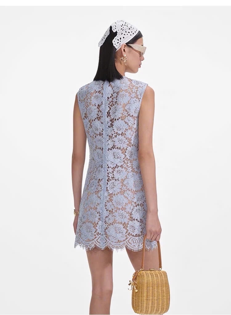 VÁY MINI REN XANH MỊN