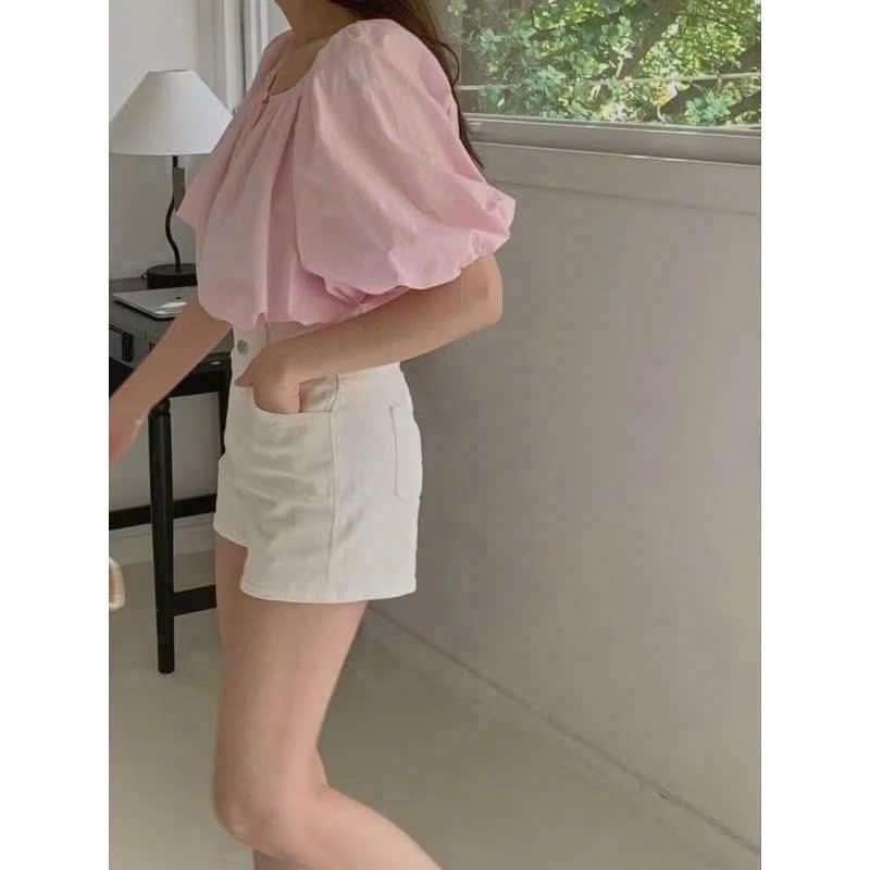Short denim Polo RL