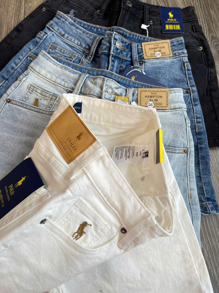 Short denim Polo RL