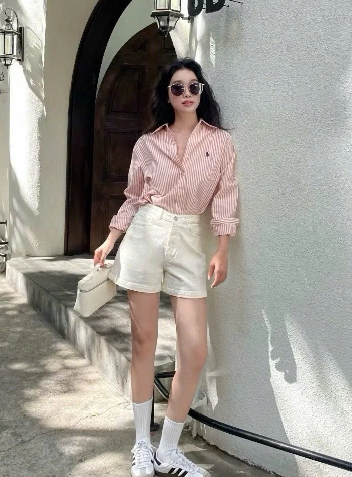 Short denim Polo RL