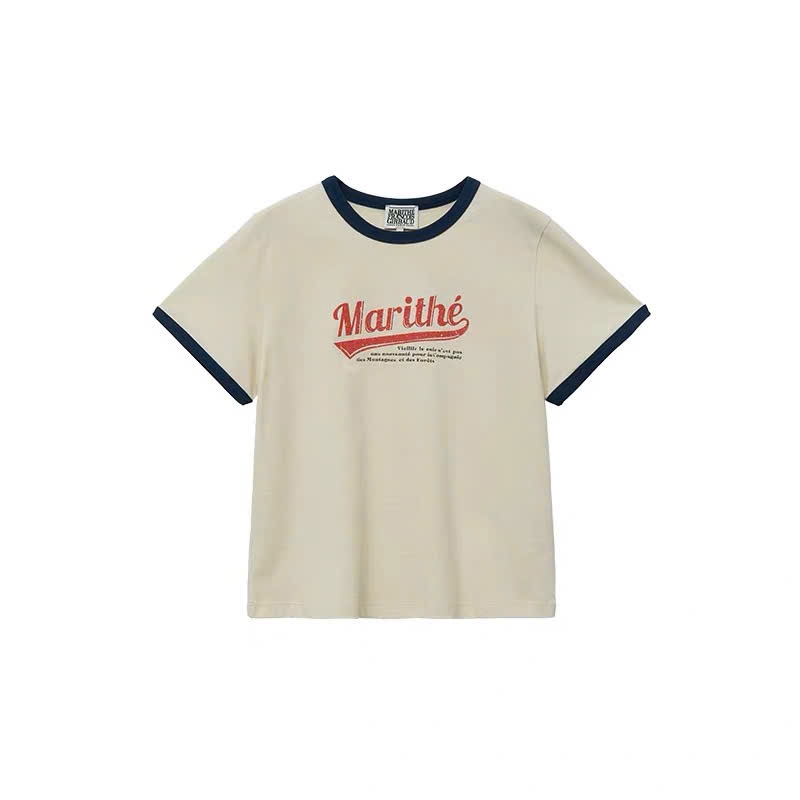 Tshirt Francois viền cổ 3 màu