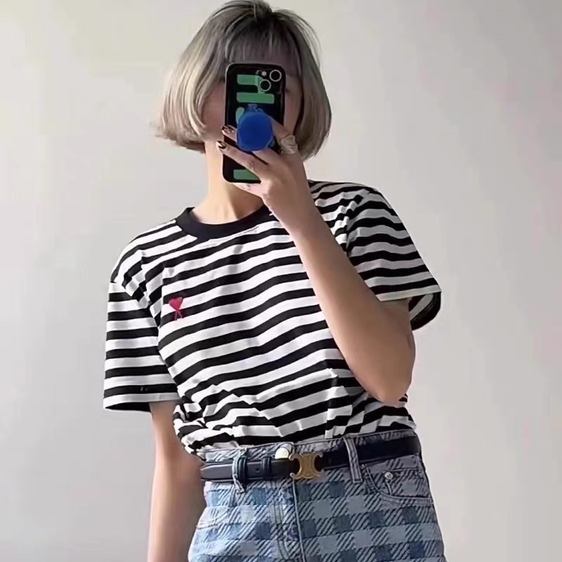 Áo thun sọc Ami de Coeur