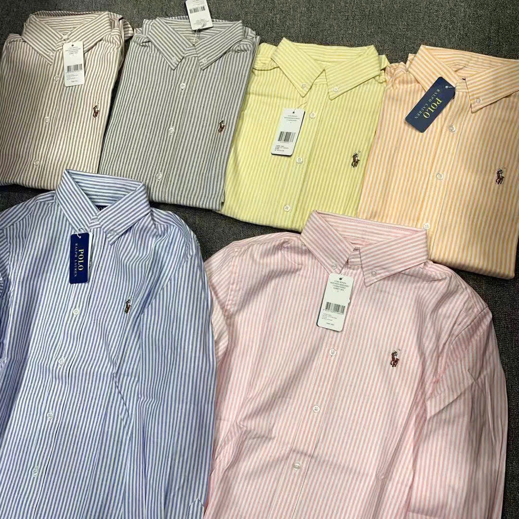 Sơ mi Polo RL cổ đức