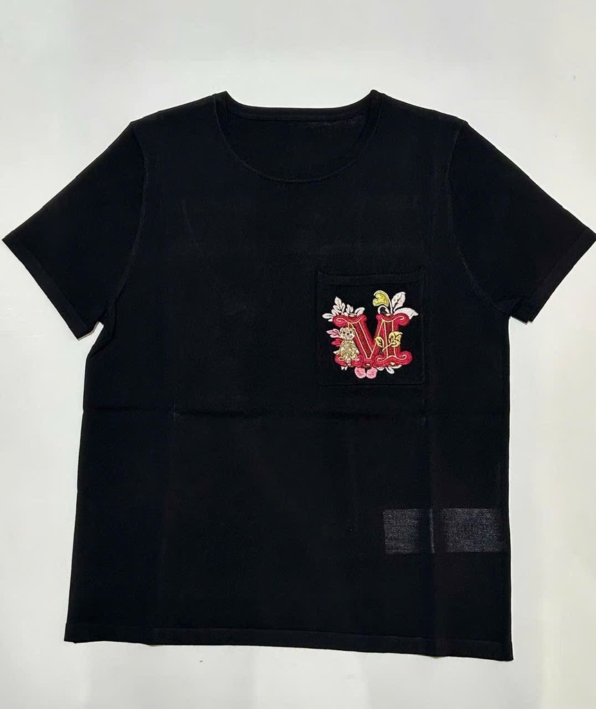 Tshirt MaxMara logo ngực