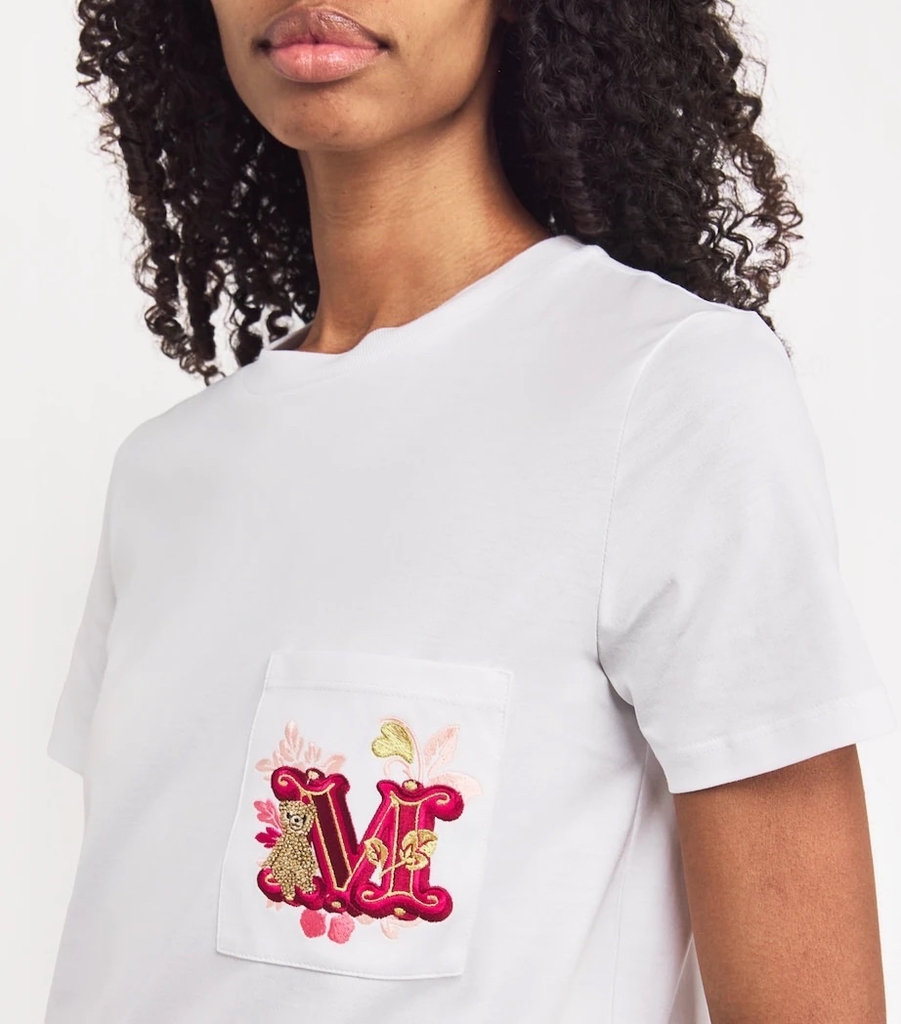 Tshirt MaxMara logo ngực