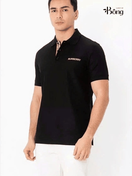 Áo Polo BBR cổ bẻ logo thêu