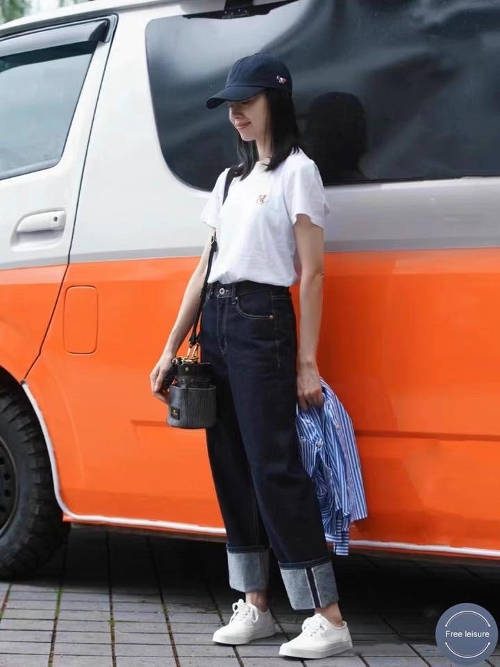 Tshirt Maison Kitsune logo 1 cáo