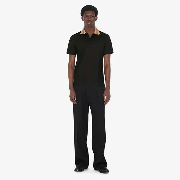Áo polo BBR cổ bẻ kẻ