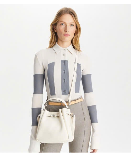 Túi Tory Burch da bê sần 2 màu
