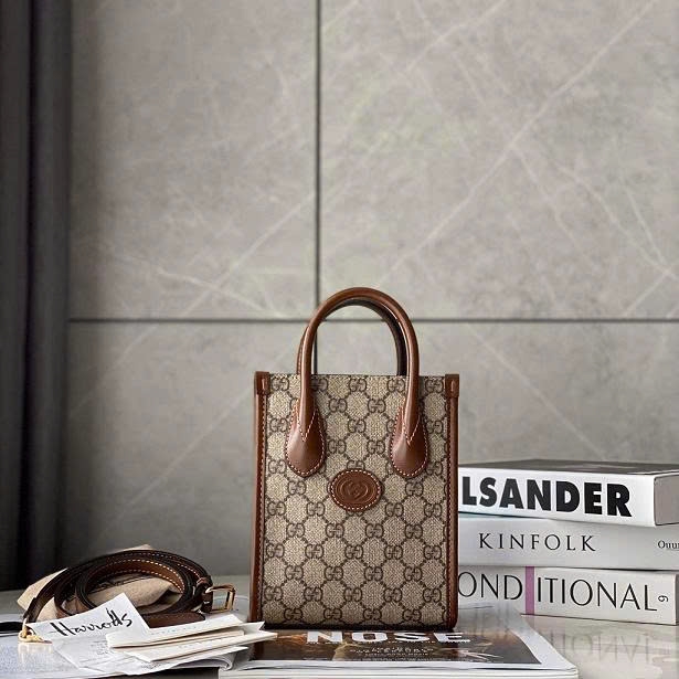 Túi pocket Gucci canvas bản VIP các màu